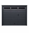 Porton levadizo Manual de chapa 270x208 plegado/puerta de escape/ Lucera superior/sin vidrio