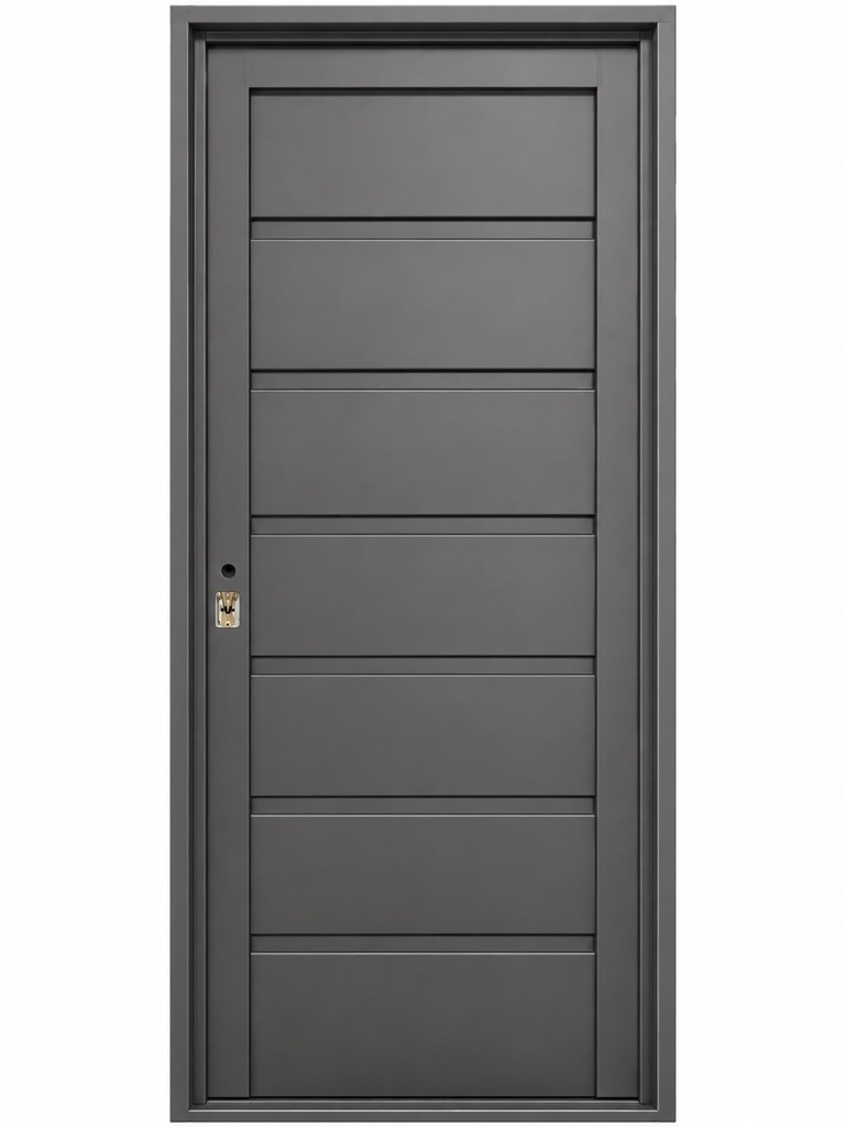 Puerta Chapa 18 085x205 festonado horizontal Ciega