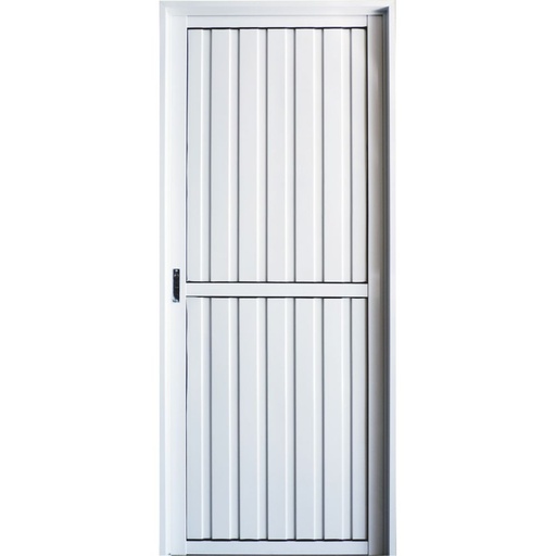 Puerta Eco Aluminio combinada 080x200 Ciega Cod:L000