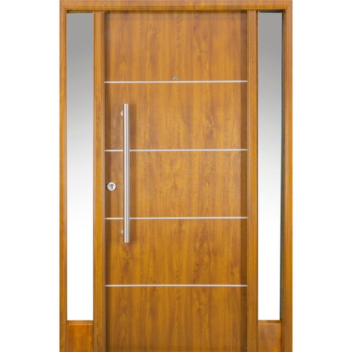 Portada Deluxe Wood 135x205 c/paños fijos y detalles DN/DR084