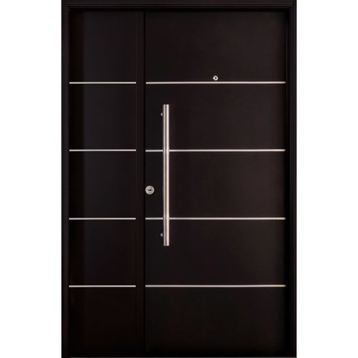 Puerta y media Galva Ciega c/detalle 135x205 G097