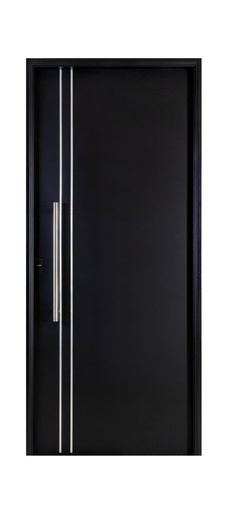 Puerta Semipremium 088x205 lisa con apliques S070