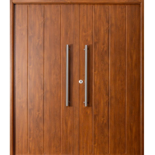 Puerta Doble Hoja Deluxe Wood Delta 176x205 Cod DRD02